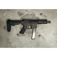 Moriarti Arms AR-40 S&W 4" Mini Glock Style Pistol | Anodized Black | Non-LRBHO | SBA3